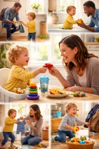 Initiation During Daily Routines: Easy Moments to Invite a Smile, Sound, or Come Play