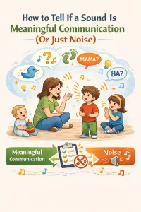 How to Tell If a Sound Is Meaningful Communication Or Just Noise