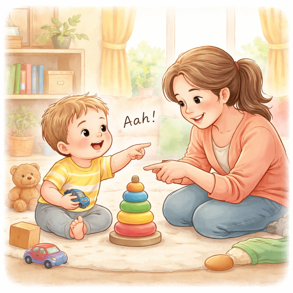 My Child Makes Sounds but Doesn’t Point, How Can I Encourage Both Together?