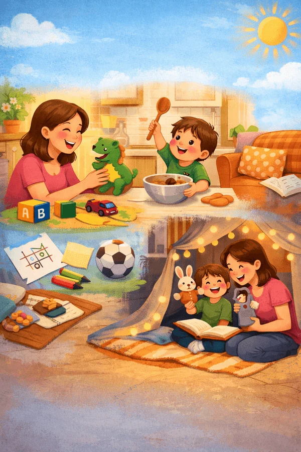 10+ Simple Home Activities That Encourage Your Child to Initiate Interaction With You