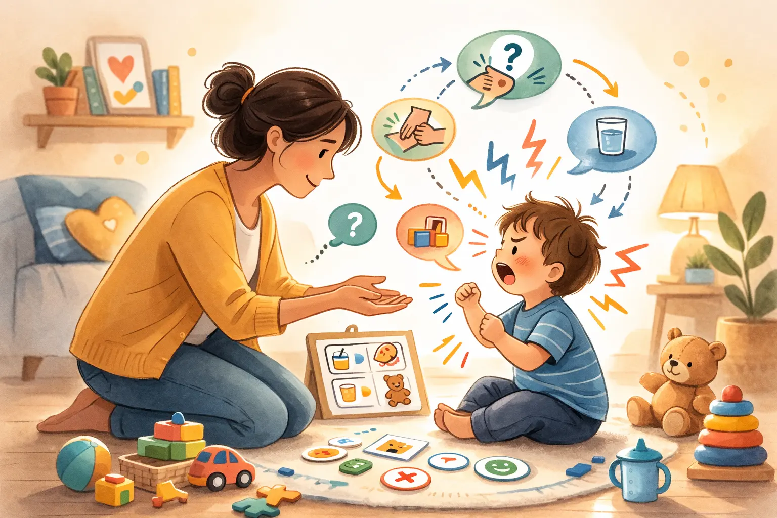 What to Do When Your Child Grunts, Whines, or Yells Instead of Pointing
