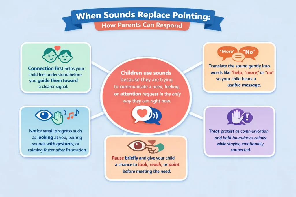 When Sounds Replace Pointing How Parents Can Respond