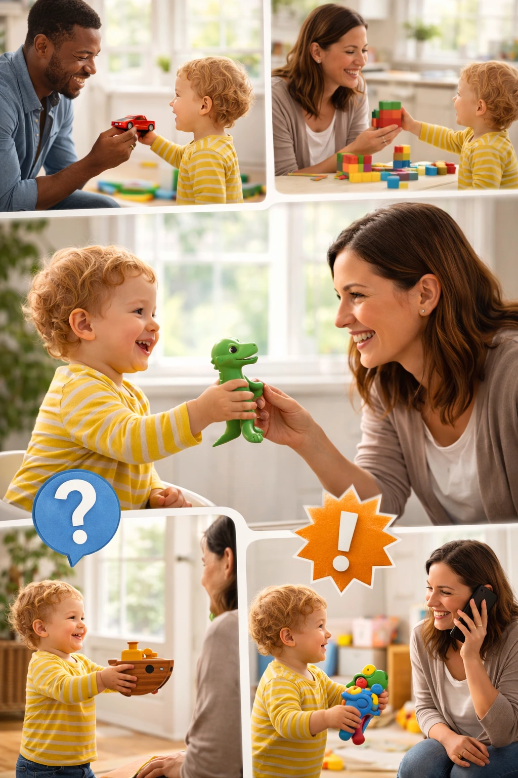 Helping Without Taking Over: How to Respond When Your Child Brings You a Toy
