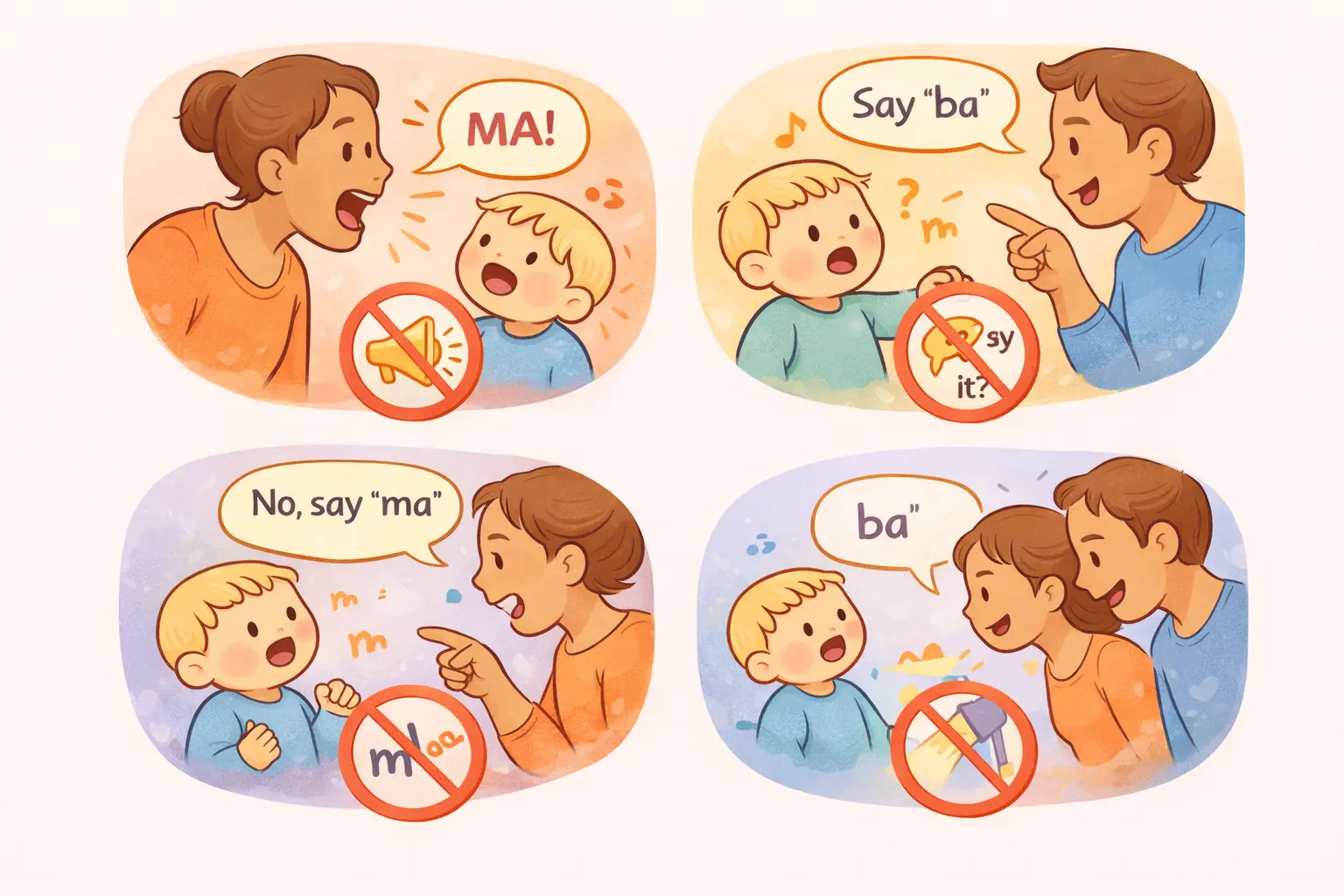 What Not to Do When Encouraging Sound Imitation Common Mistakes Parents Make