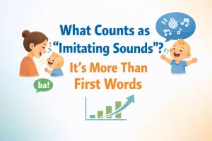 What Counts as “Imitating Sounds” (It’s More Than First Words)