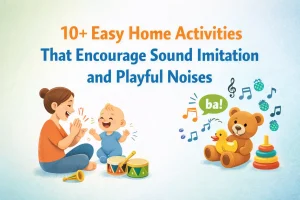 10+ Easy Home Activities That Encourage Sound Imitation and Playful Noises