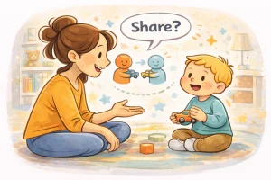 Common Turn-Taking Mistakes Like Saying ‘Share!’ Too Much and What Helps Instead