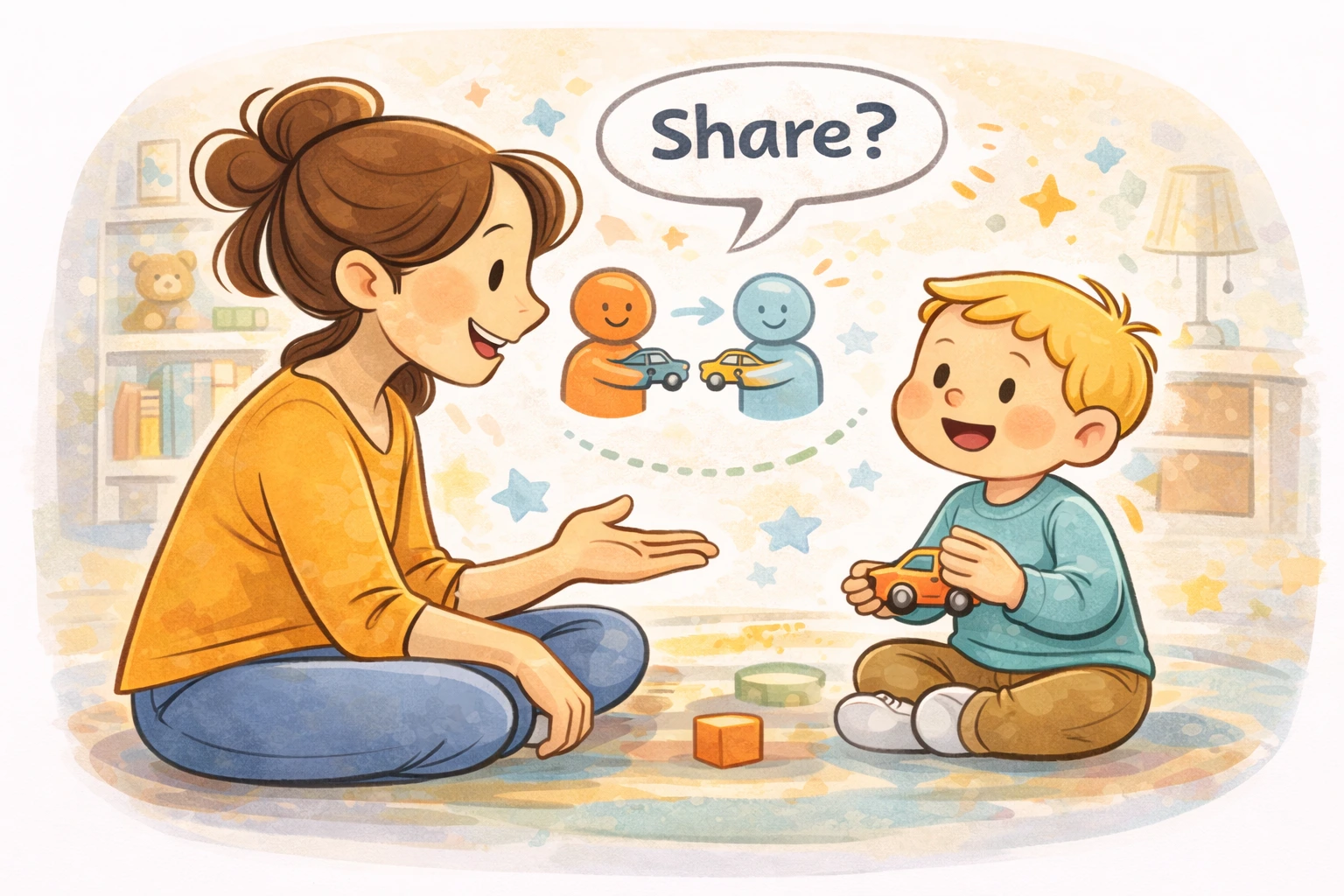 Common Turn-Taking Mistakes Like Saying ‘Share!’ Too Much and What Helps Instead