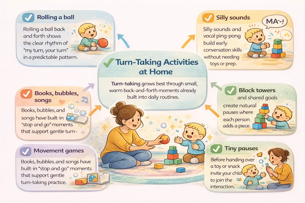 Turn-Taking Activities at Home