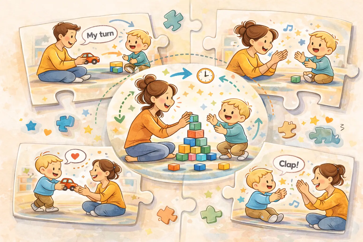 What Counts as Turn-Taking? Small Signs Your Child Is Learning (Even If It’s Messy)