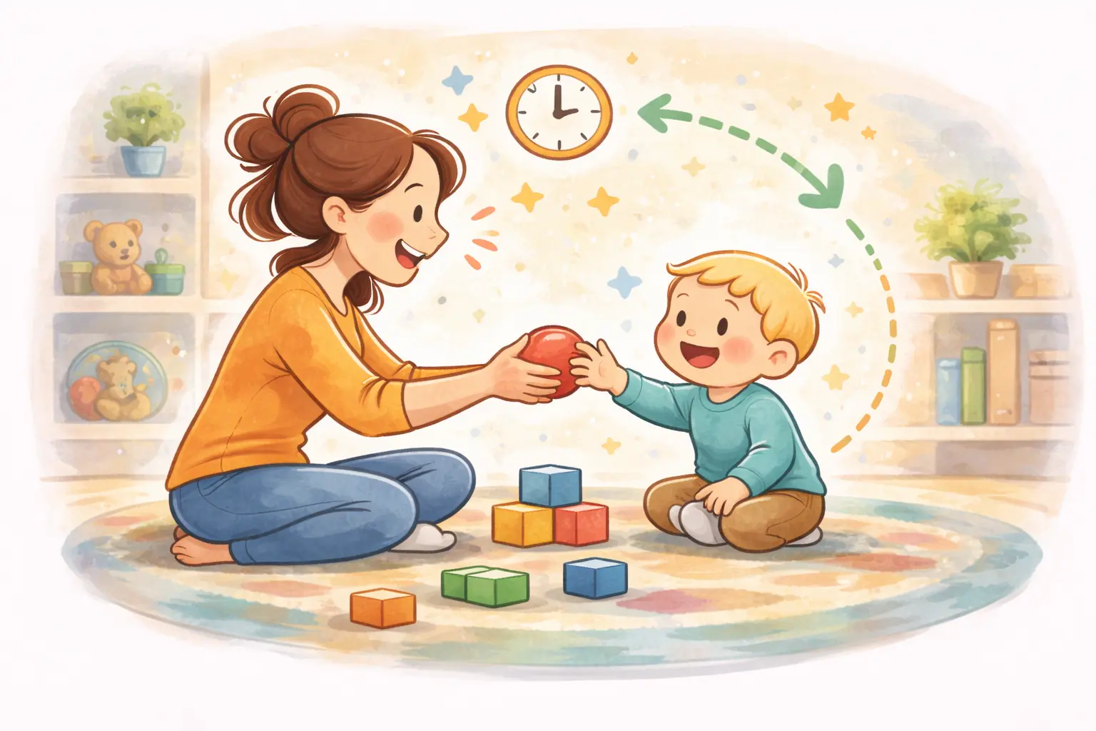 Why Waiting a Few Seconds Helps Your Child Take a Turn (And How Long to Wait)