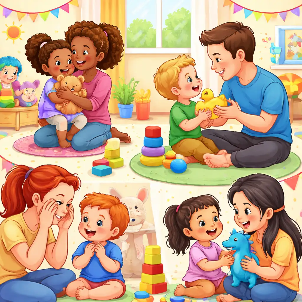 6 Eye Contact Activities for Toddlers That Fit Into Short Play Bursts