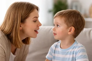 Why Does My Child Look at My Mouth but Not My Eyes?
