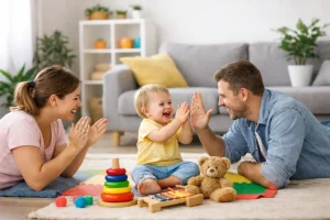 10+ Simple Home Activities to Encourage Clapping, Waving, and High-Fives