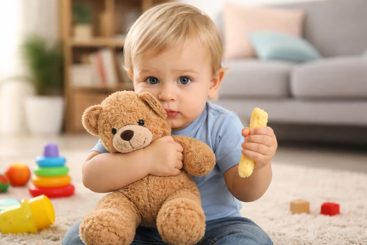 Why Does My Toddler Grip Everything So Tight, Even Soft Toys and Snacks?
