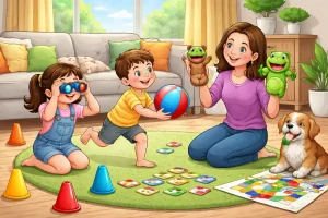 What Games Help With Eye Contact During Play When My Child Keeps Moving?