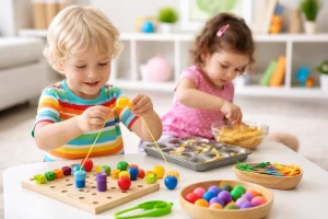 9 Fine Motor Activities for Toddlers at Home That Build Gentle Hands