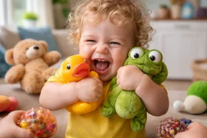 Why Does My Toddler Squeeze Everything So Hard?